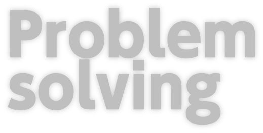 Problem solving